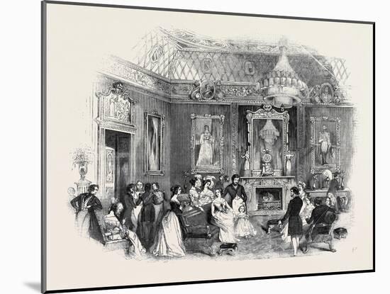 The Yellow Drawing Room, Buckingham Palace-null-Mounted Giclee Print