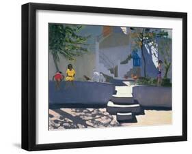 The Yellow Dress, Kos, 1993-Andrew Macara-Framed Giclee Print