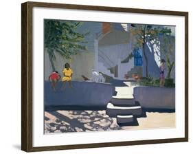 The Yellow Dress, Kos, 1993-Andrew Macara-Framed Giclee Print