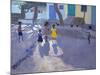 The Yellow Dress, Udaipur, India , 1990-Andrew Macara-Mounted Giclee Print