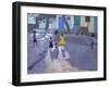 The Yellow Dress, Udaipur, India , 1990-Andrew Macara-Framed Giclee Print