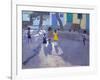 The Yellow Dress, Udaipur, India , 1990-Andrew Macara-Framed Giclee Print