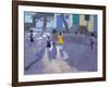 The Yellow Dress, Udaipur, India , 1990-Andrew Macara-Framed Giclee Print