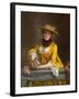 The Yellow Dress-Gustave Jacquet-Framed Giclee Print