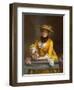 The Yellow Dress-Gustave Jacquet-Framed Giclee Print