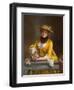 The Yellow Dress-Gustave Jacquet-Framed Giclee Print