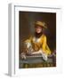 The Yellow Dress-Gustave Jacquet-Framed Giclee Print