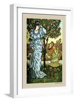 The Yellow Dwarf Rescues Princess, c.1878-Walter Crane-Framed Art Print