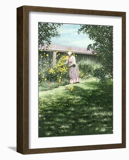 The Yellow Flowers-Kevin Dodds-Framed Giclee Print