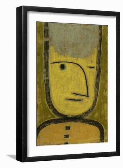 The Yellow-Green-Paul Klee-Framed Giclee Print