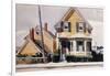 The Yellow House, 1923-Edward Hopper-Framed Giclee Print