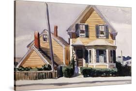 The Yellow House, 1923-Edward Hopper-Stretched Canvas