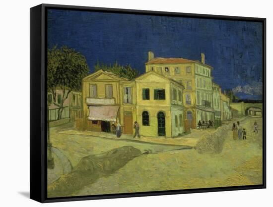 The Yellow House at Arles, c.1889-Vincent van Gogh-Framed Stretched Canvas