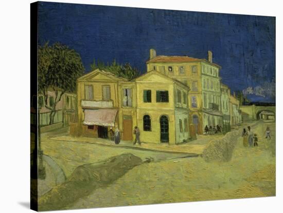 The Yellow House at Arles, c.1889-Vincent van Gogh-Stretched Canvas