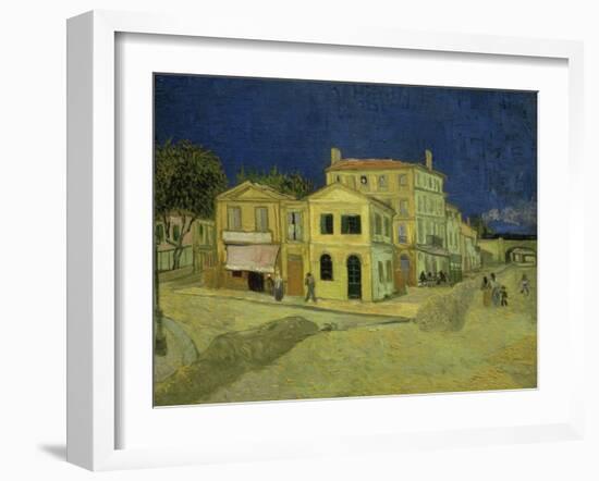 The Yellow House at Arles, c.1889-Vincent van Gogh-Framed Giclee Print