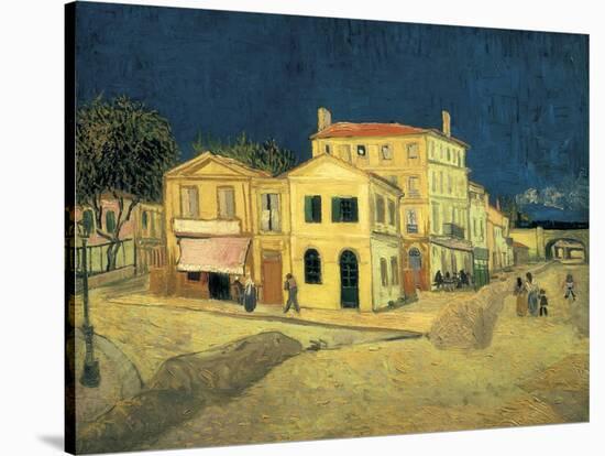 The Yellow House at Arles-Vincent van Gogh-Stretched Canvas