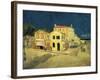 The Yellow House at Arles-Vincent van Gogh-Framed Art Print