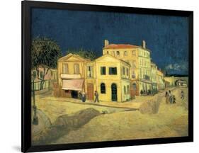 The Yellow House at Arles-Vincent van Gogh-Framed Art Print