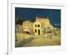 The Yellow House at Arles-Vincent van Gogh-Framed Art Print