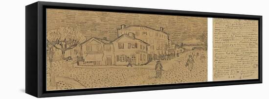 The Yellow House (The Stree), Letter to Theo from Arles, Saturday, 29 September 1888-Vincent van Gogh-Framed Stretched Canvas