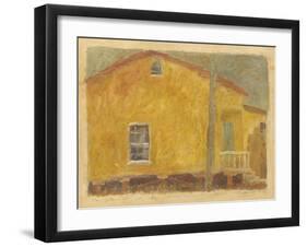 The Yellow Hut-Roy Woodard-Framed Giclee Print