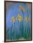 The Yellow Irises, 1918-25-Claude Monet-Framed Giclee Print