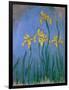 The Yellow Irises, 1918-25-Claude Monet-Framed Giclee Print