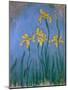 The Yellow Irises, 1918-25-Claude Monet-Mounted Giclee Print
