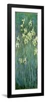 The Yellow Irises-Claude Monet-Framed Giclee Print