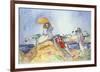 The Yellow Parasol-Henri Lebasque-Framed Giclee Print