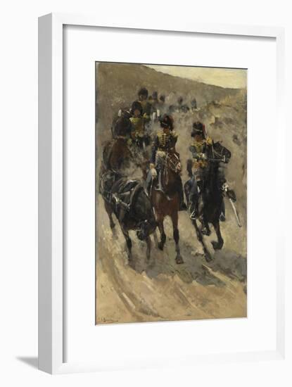 The Yellow Riders, 1885-86-George Hendrik Breitner-Framed Art Print