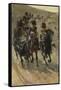 The Yellow Riders, 1885-86-George Hendrik Breitner-Framed Stretched Canvas
