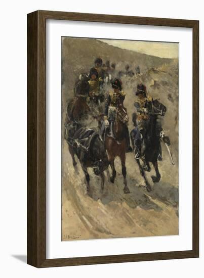 The Yellow Riders, 1885-86-Georg-Hendrik Breitner-Framed Giclee Print