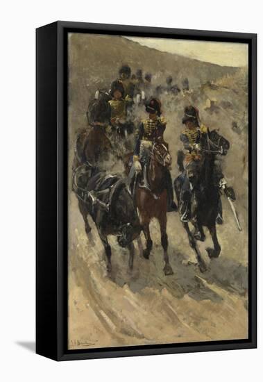 The Yellow Riders, 1885-86-Georg-Hendrik Breitner-Framed Stretched Canvas