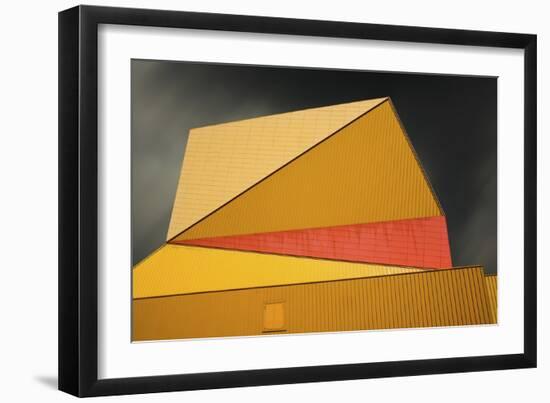 The Yellow Roof-Gilbert Claes-Framed Giclee Print