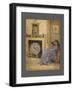 The Yellow Room, C.1883-84 (W/C and Gouache on Paperboard-James Abbott McNeill Whistler-Framed Giclee Print