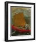 The Yellow Sail, C.1905-Odilon Redon-Framed Giclee Print