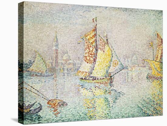 The Yellow Sail, Venice, 1904-Paul Signac-Stretched Canvas