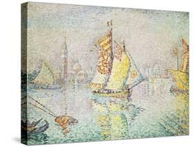 The Yellow Sail, Venice, 1904-Paul Signac-Stretched Canvas