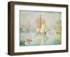 The Yellow Sail, Venice, 1904-Paul Signac-Framed Giclee Print