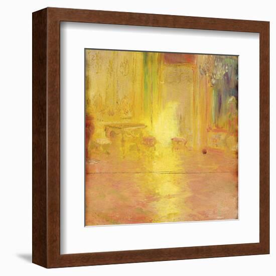 The Yellow Salon-Gaston La Touche-Framed Premium Giclee Print