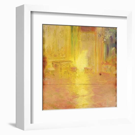 The Yellow Salon-Gaston La Touche-Framed Premium Giclee Print