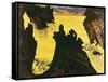 The Yellow Sea-Georges Lacombe-Framed Stretched Canvas