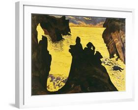 The Yellow Sea-Georges Lacombe-Framed Art Print