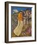 'The Yellow Skirt', 1914-Derwent Lees-Framed Giclee Print