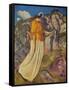 'The Yellow Skirt', 1914-Derwent Lees-Framed Stretched Canvas