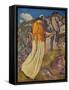 'The Yellow Skirt', 1914-Derwent Lees-Framed Stretched Canvas