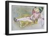 The Yellow Sultan's Wife, 1916-Léon Bakst-Framed Giclee Print