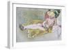 The Yellow Sultan's Wife, 1916-Léon Bakst-Framed Giclee Print