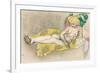 The Yellow Sultana, 1916-Leon Bakst-Framed Giclee Print